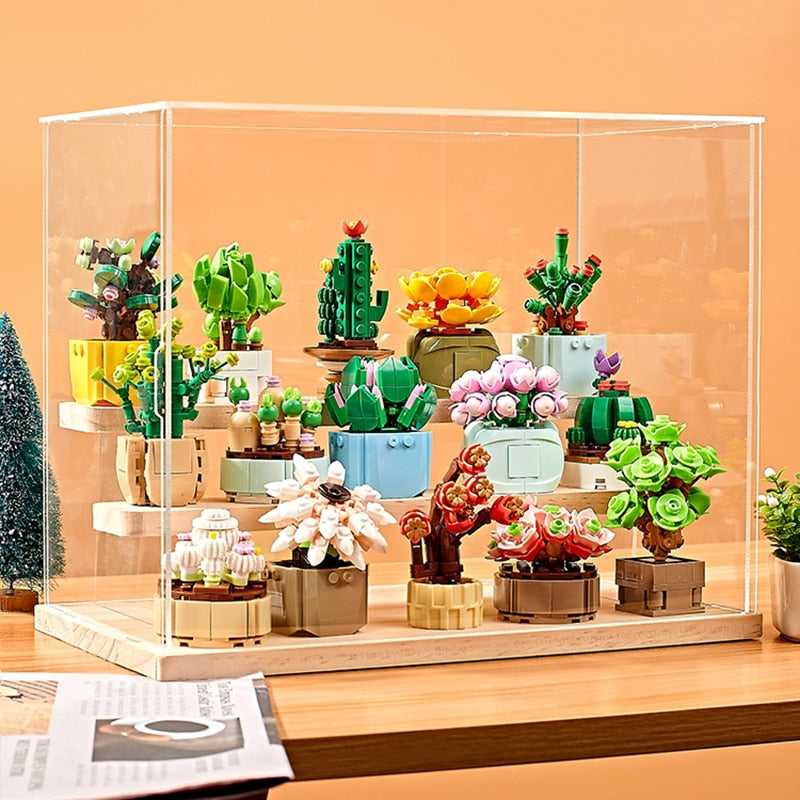 Mystery Blind Box Flower Succulent Cactus Building Blocks - Kawaiies - Adorable - Cute - Plushies - Plush - Kawaii