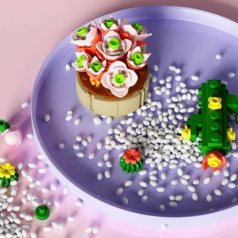 Mystery Blind Box Flower Succulent Cactus Building Blocks - Kawaiies - Adorable - Cute - Plushies - Plush - Kawaii