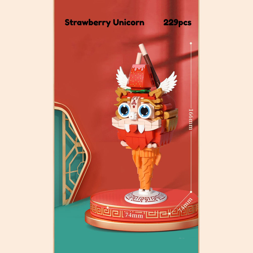 Mythical Lucky Creatures Building Set - Kawaiies - Adorable - Cute - Plushies - Plush - Kawaii