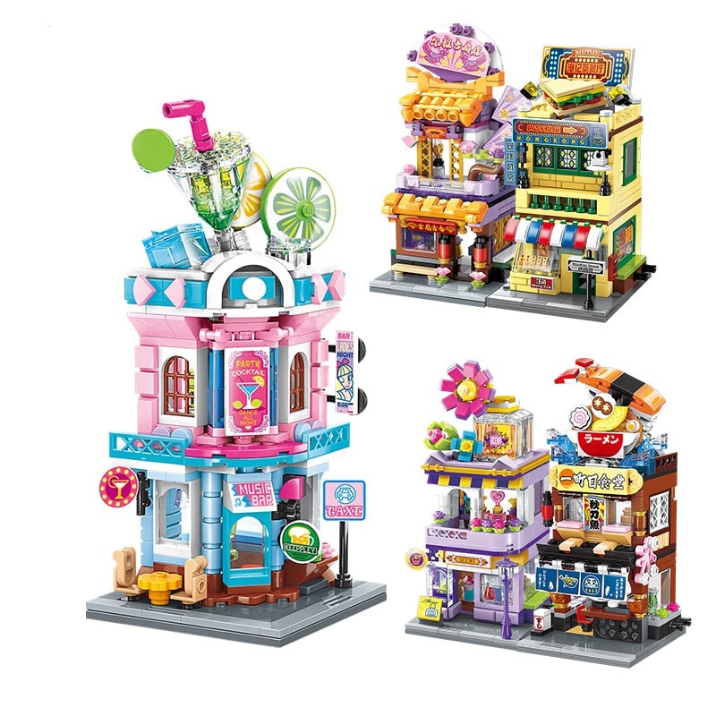 Namiki Dori Stores Building Sets - Kawaiies - Adorable - Cute - Plushies - Plush - Kawaii