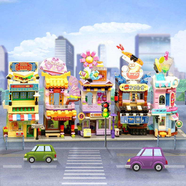 Namiki Dori Stores Building Sets - Kawaiies - Adorable - Cute - Plushies - Plush - Kawaii