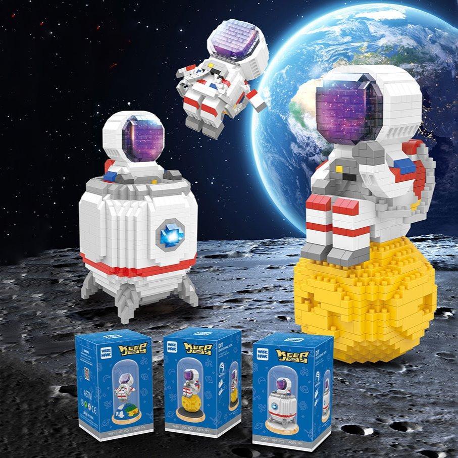 Nano Mission to the Moon Building Sets - Kawaiies - Adorable - Cute - Plushies - Plush - Kawaii