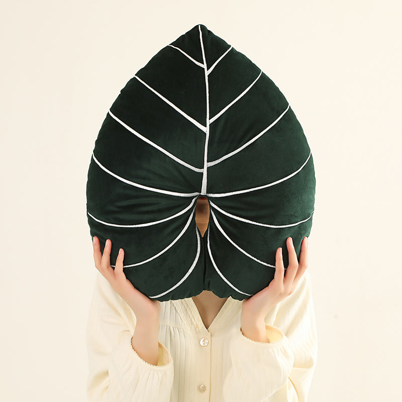 Nordic Green Lifelike Leaf Plushies Pillow - Kawaiies - Adorable - Cute - Plushies - Plush - Kawaii