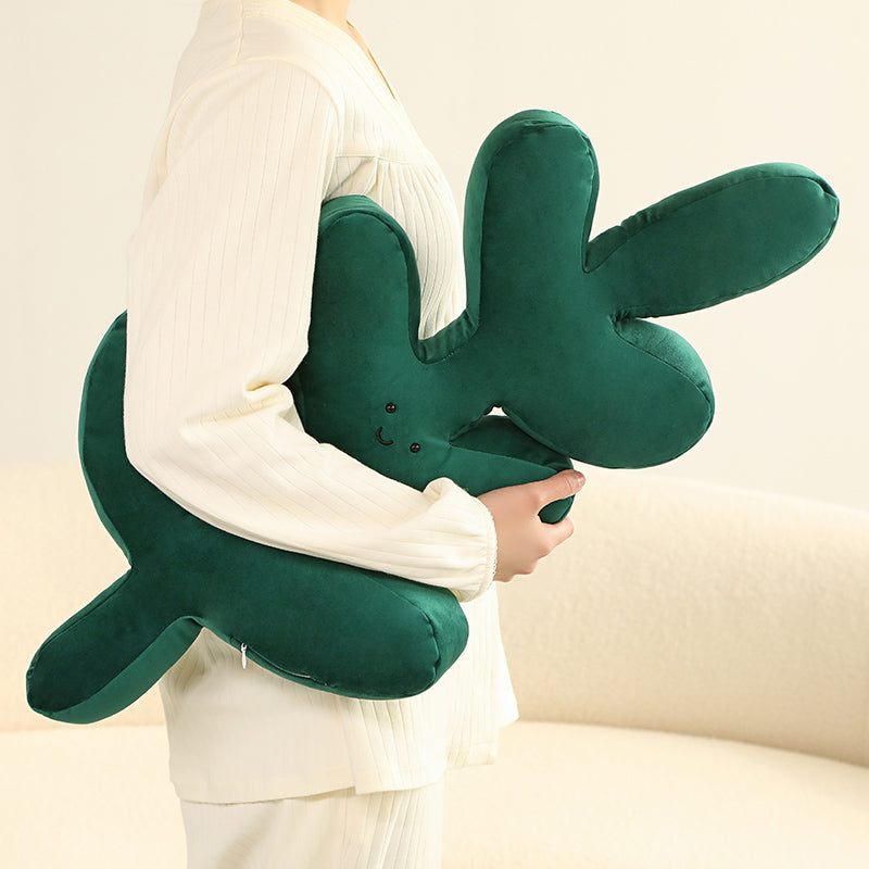 Nordic Green Lifelike Leaf Plushies Pillow - Kawaiies - Adorable - Cute - Plushies - Plush - Kawaii