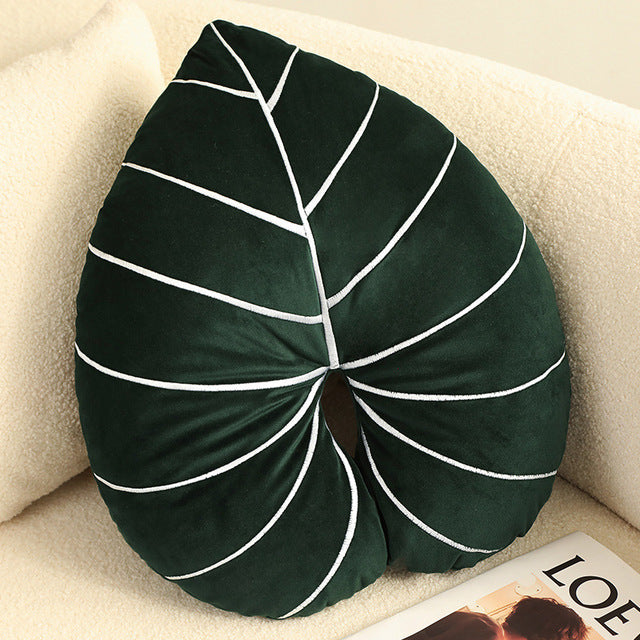 Nordic Green Lifelike Leaf Plushies Pillow - Kawaiies - Adorable - Cute - Plushies - Plush - Kawaii