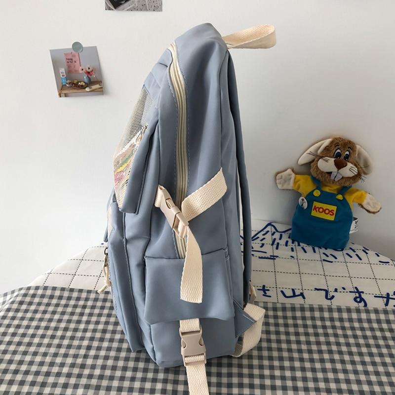 Nylon Study Besties Backpack - Kawaiies - Adorable - Cute - Plushies - Plush - Kawaii