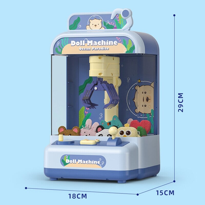 Ocean Paradise Mini Claw Machine - Kawaiies - Adorable - Cute - Plushies - Plush - Kawaii