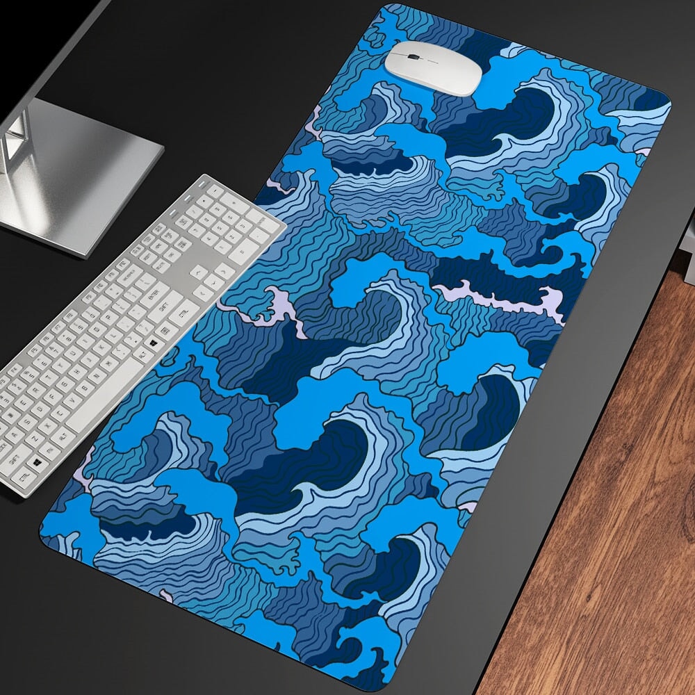 Ocean Waves Large Mouse Pad Collection - Kawaiies - Adorable - Cute - Plushies - Plush - Kawaii