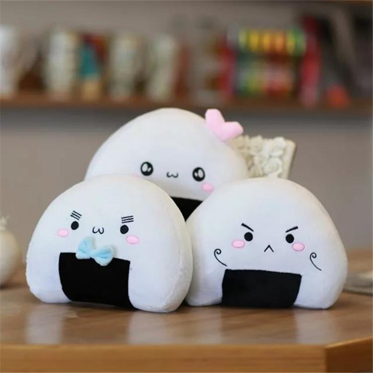 Onigiri Japanese Rice Ball Squad Plushies - Kawaiies - Adorable - Cute - Plushies - Plush - Kawaii
