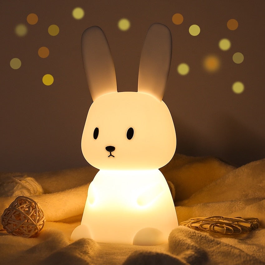 Owl Giraffe Rabbit Buddies LED Night Light Collection - Kawaiies - Adorable - Cute - Plushies - Plush - Kawaii