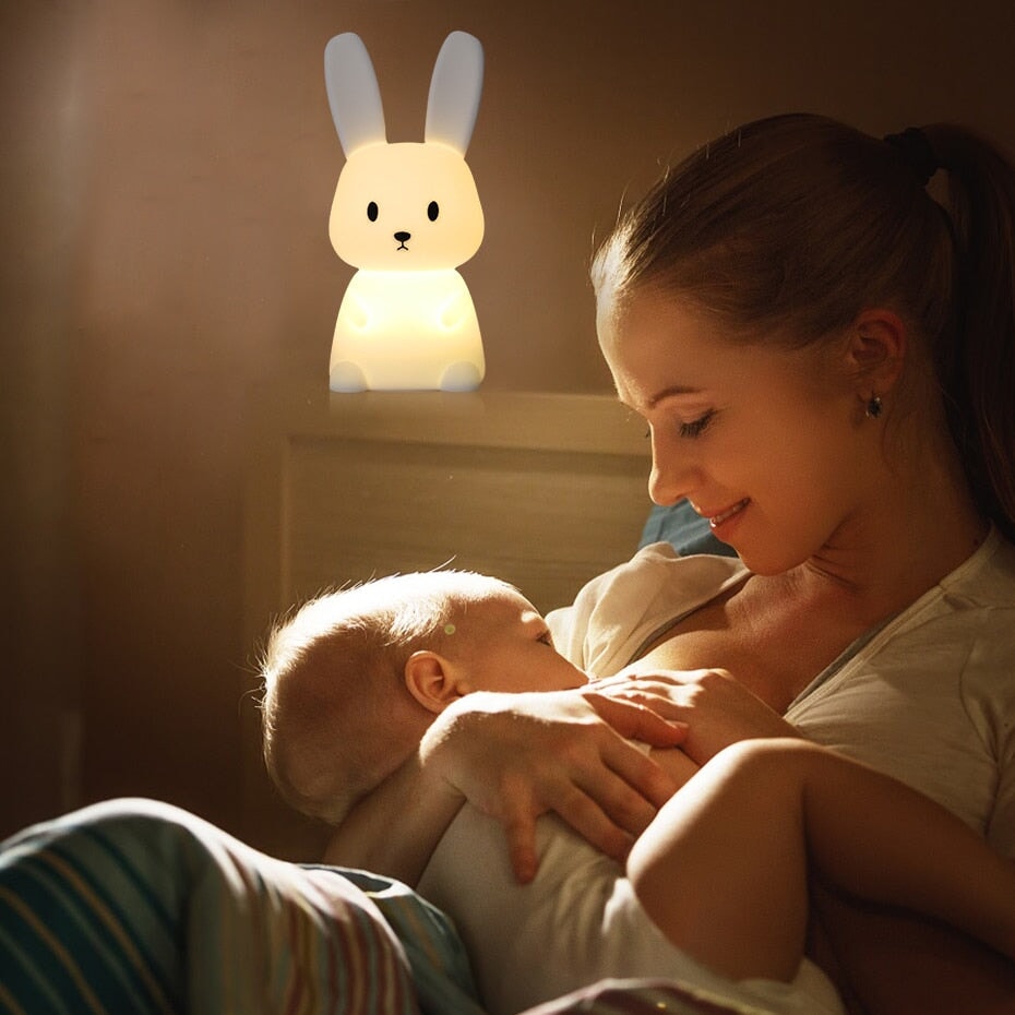 Owl Giraffe Rabbit Buddies LED Night Light Collection - Kawaiies - Adorable - Cute - Plushies - Plush - Kawaii
