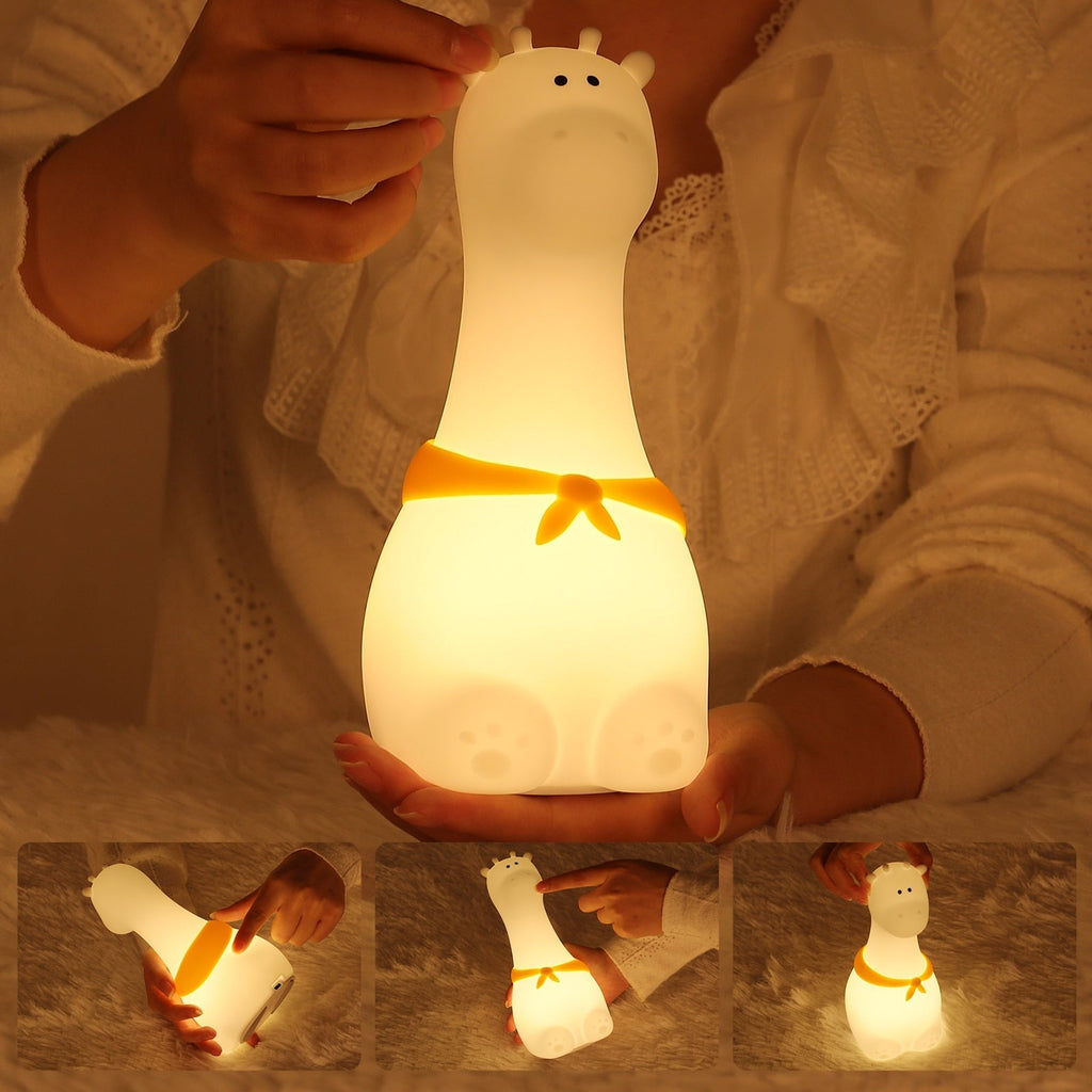 Owl Giraffe Rabbit Buddies LED Night Light Collection - Kawaiies - Adorable - Cute - Plushies - Plush - Kawaii