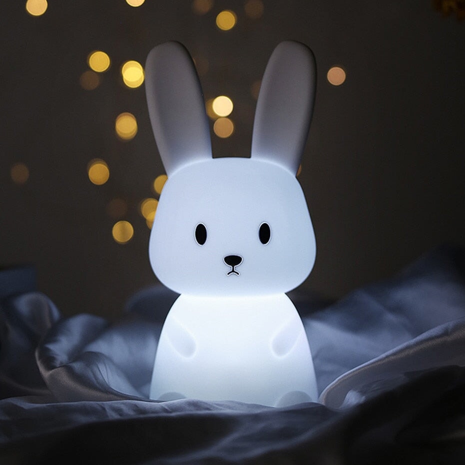 Owl Giraffe Rabbit Buddies LED Night Light Collection - Kawaiies - Adorable - Cute - Plushies - Plush - Kawaii