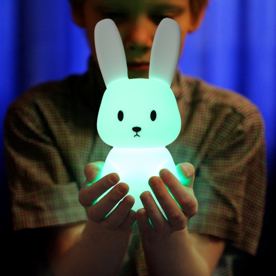 Owl Giraffe Rabbit Buddies LED Night Light Collection - Kawaiies - Adorable - Cute - Plushies - Plush - Kawaii