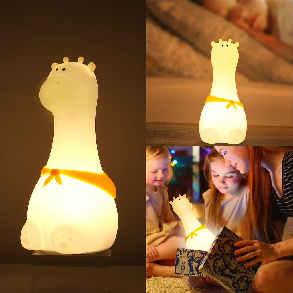 Owl Giraffe Rabbit Buddies LED Night Light Collection - Kawaiies - Adorable - Cute - Plushies - Plush - Kawaii
