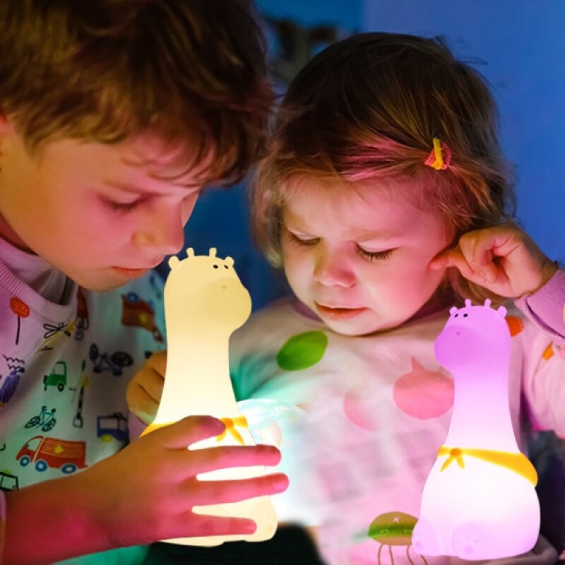 Owl Giraffe Rabbit Buddies LED Night Light Collection - Kawaiies - Adorable - Cute - Plushies - Plush - Kawaii