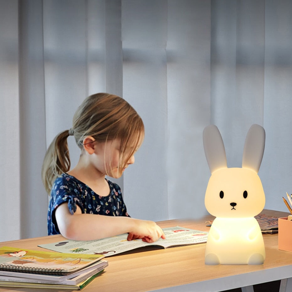 Owl Giraffe Rabbit Buddies LED Night Light Collection - Kawaiies - Adorable - Cute - Plushies - Plush - Kawaii