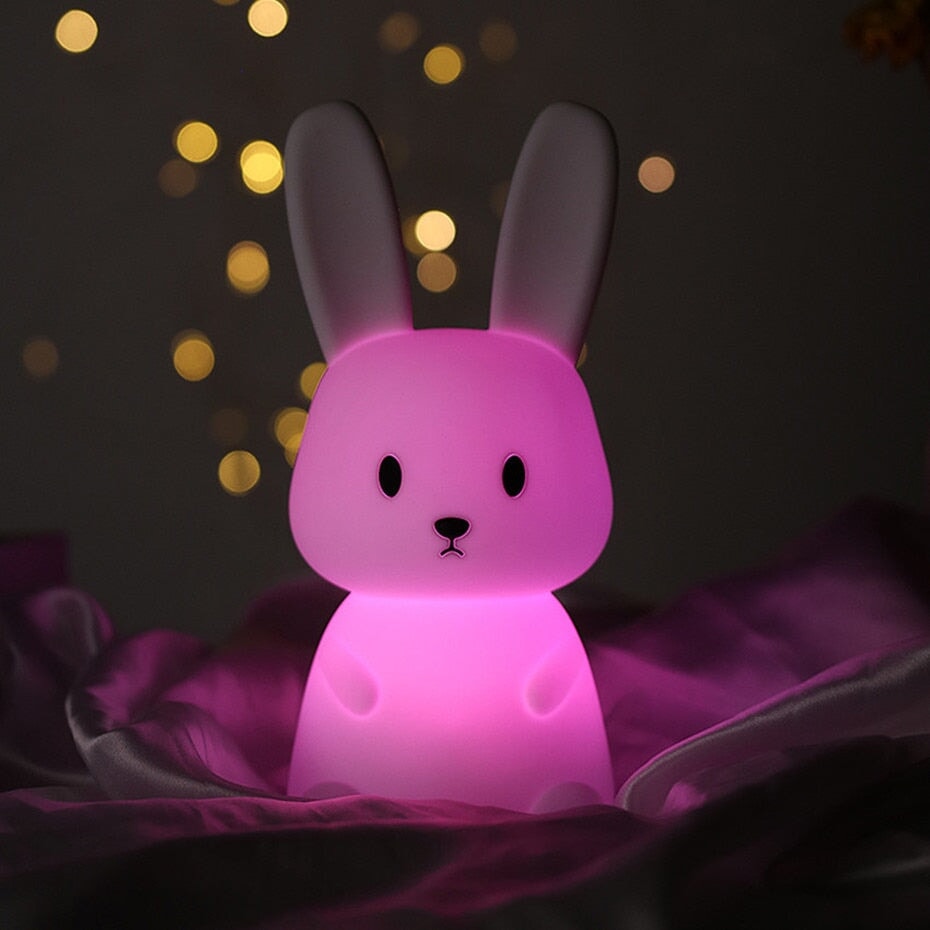 Owl Giraffe Rabbit Buddies LED Night Light Collection - Kawaiies - Adorable - Cute - Plushies - Plush - Kawaii