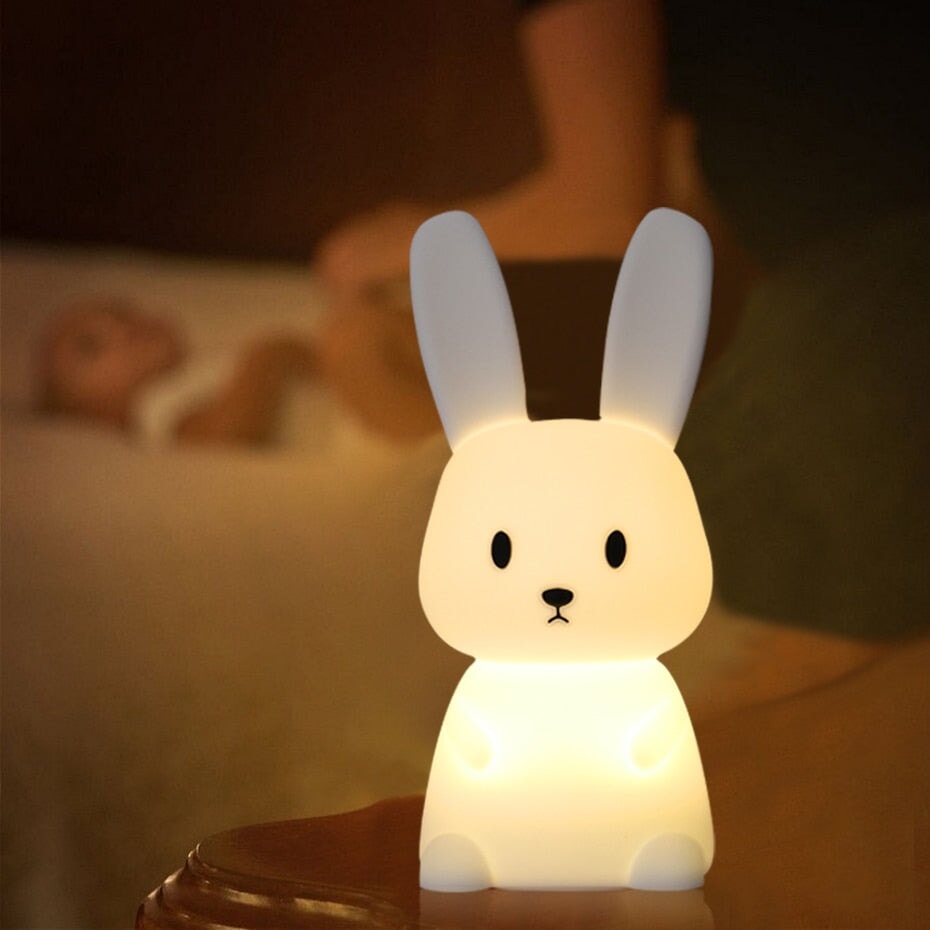 Owl Giraffe Rabbit Buddies LED Night Light Collection - Kawaiies - Adorable - Cute - Plushies - Plush - Kawaii