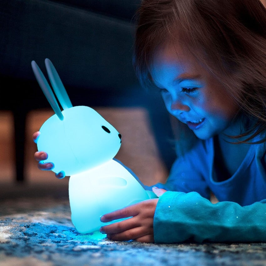 Owl Giraffe Rabbit Buddies LED Night Light Collection - Kawaiies - Adorable - Cute - Plushies - Plush - Kawaii