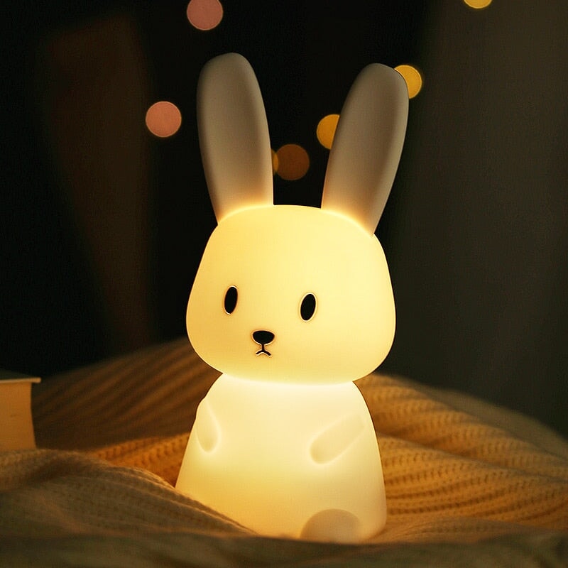 Owl Giraffe Rabbit Buddies LED Night Light Collection - Kawaiies - Adorable - Cute - Plushies - Plush - Kawaii