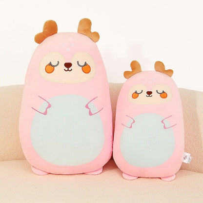 Pancake-shaped Wild Animals Plushie Collection - Kawaiies - Adorable - Cute - Plushies - Plush - Kawaii
