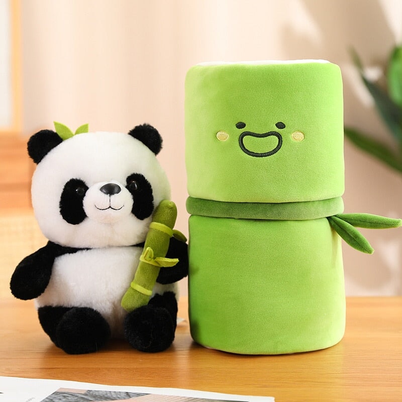 kawaiies-softtoys-plushies-kawaii-plush-Panda & Bamboo Buddy Plushies | NEW Soft toy 