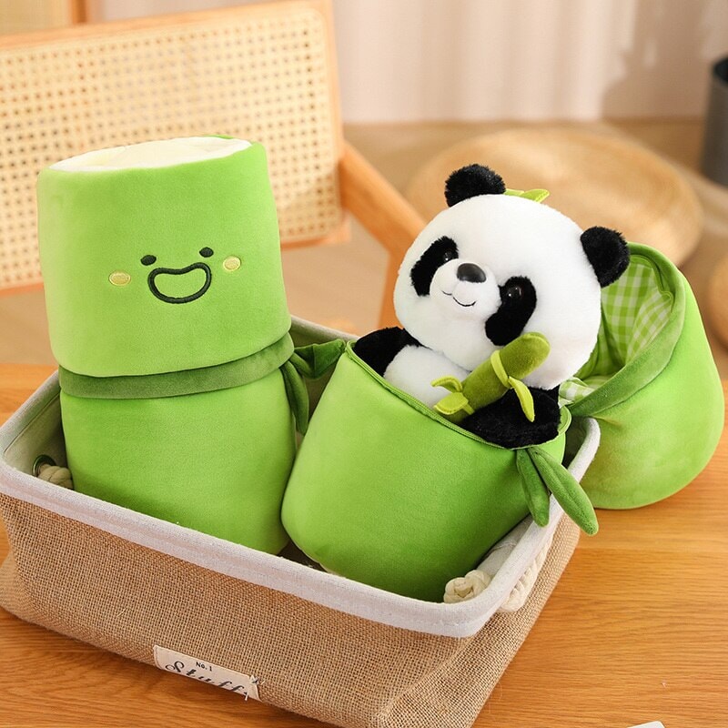 kawaiies-softtoys-plushies-kawaii-plush-Panda & Bamboo Buddy Plushies | NEW Soft toy 