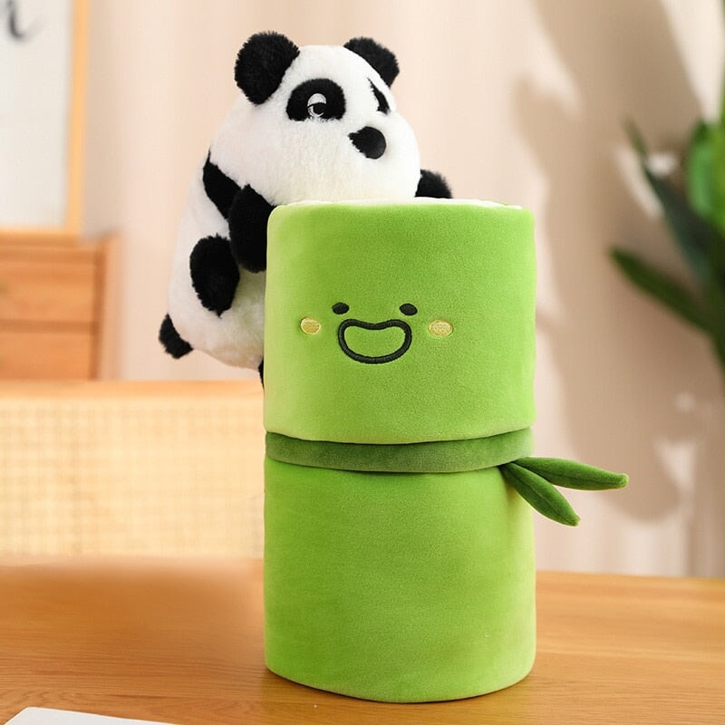 kawaiies-softtoys-plushies-kawaii-plush-Panda & Bamboo Buddy Plushies | NEW Soft toy 