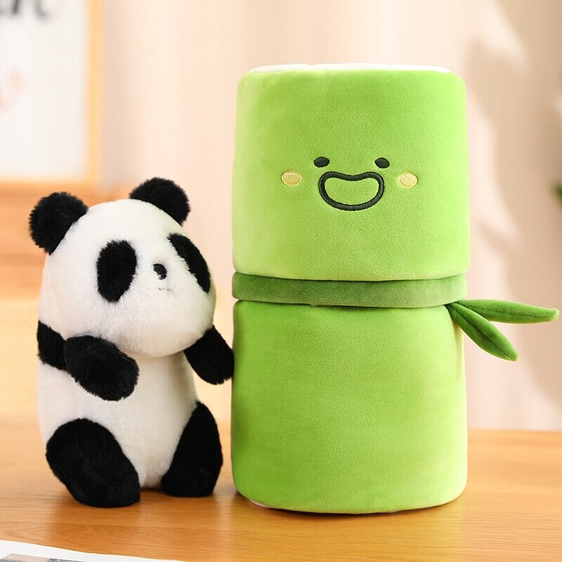 kawaiies-softtoys-plushies-kawaii-plush-Panda & Bamboo Buddy Plushies | NEW Soft toy 