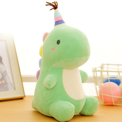 Party Dinosaur Plushies - Kawaiies - Adorable - Cute - Plushies - Plush - Kawaii