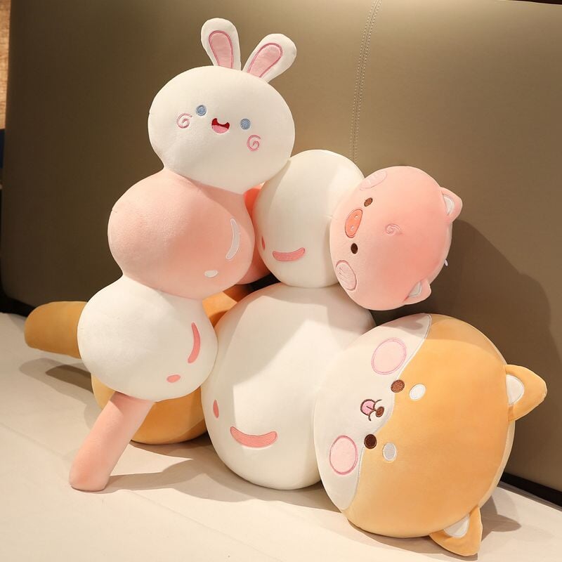 Pastel Dango Snack Buddies - Kawaiies - Adorable - Cute - Plushies - Plush - Kawaii