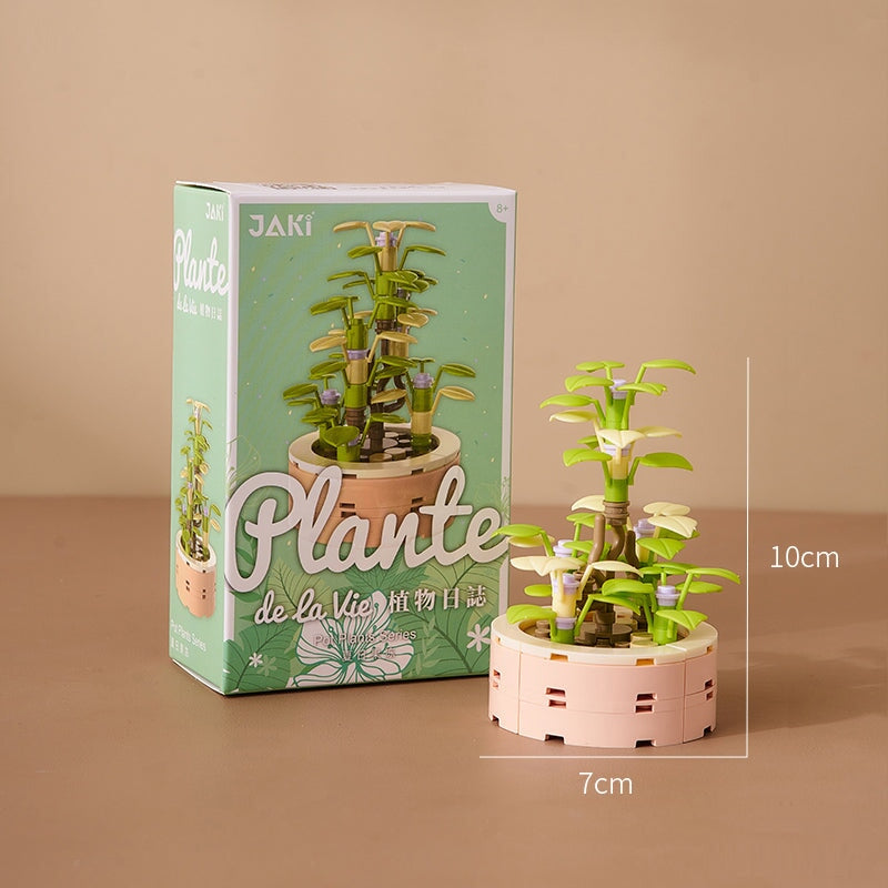 Pastel Flower Succulent Building Block Collection - Kawaiies - Adorable - Cute - Plushies - Plush - Kawaii