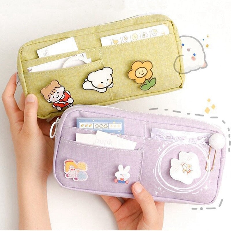 Canvas Pencil Cases