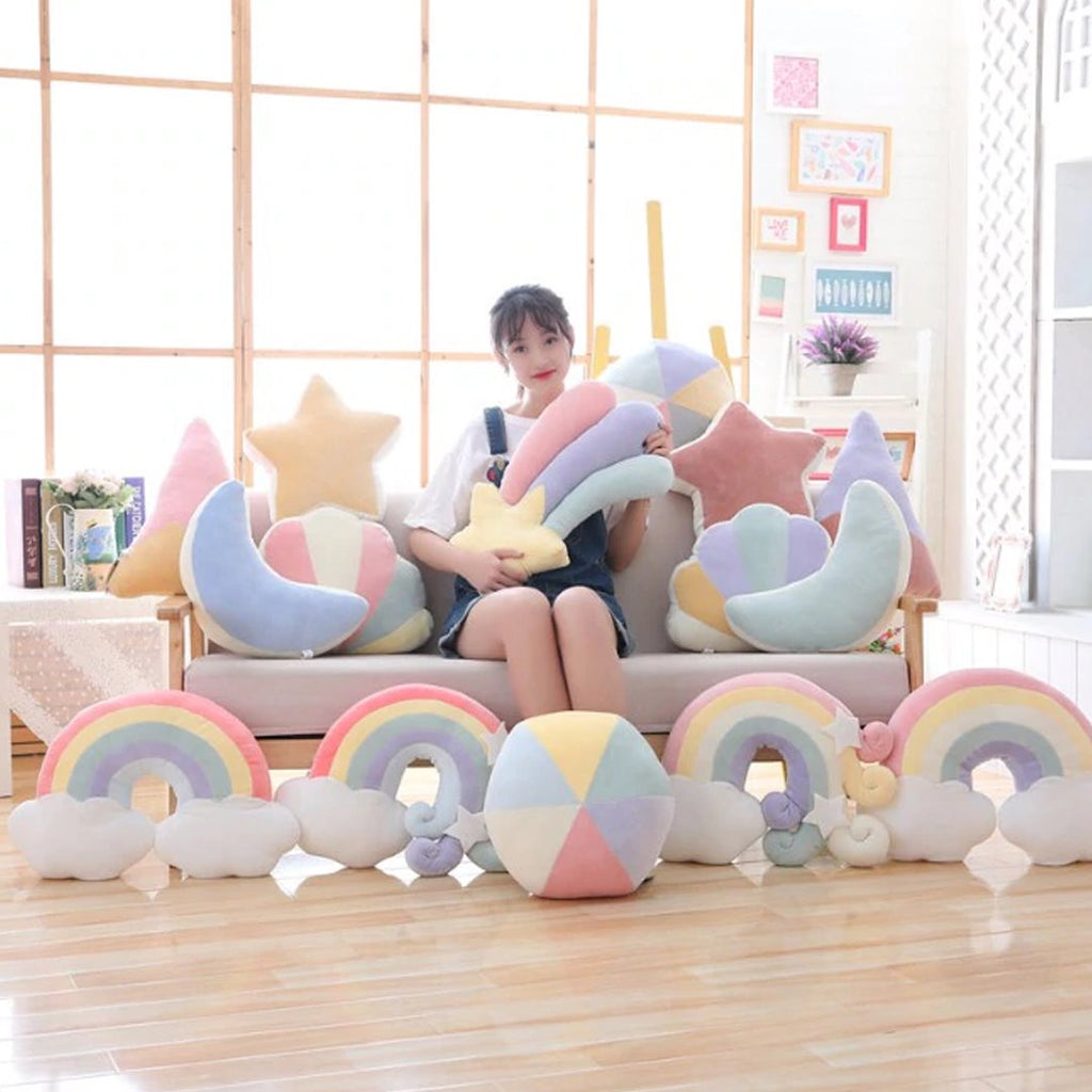 Pastel Weather Cushions - Kawaiies - Adorable - Cute - Plushies - Plush - Kawaii