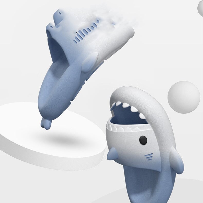 Patterened Shark Open-toe Slippers Collection - Kawaiies - Adorable - Cute - Plushies - Plush - Kawaii