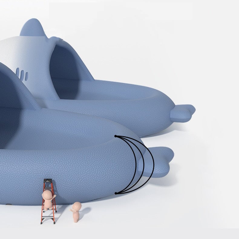 Patterened Shark Open-toe Slippers Collection - Kawaiies - Adorable - Cute - Plushies - Plush - Kawaii