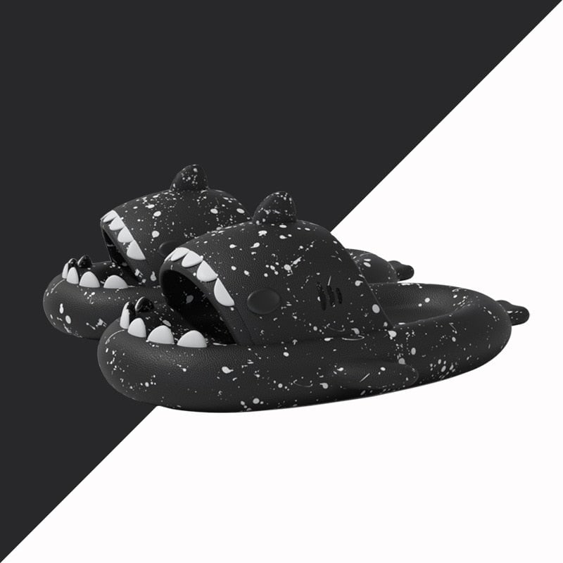 Patterened Shark Open-toe Slippers Collection - Kawaiies - Adorable - Cute - Plushies - Plush - Kawaii
