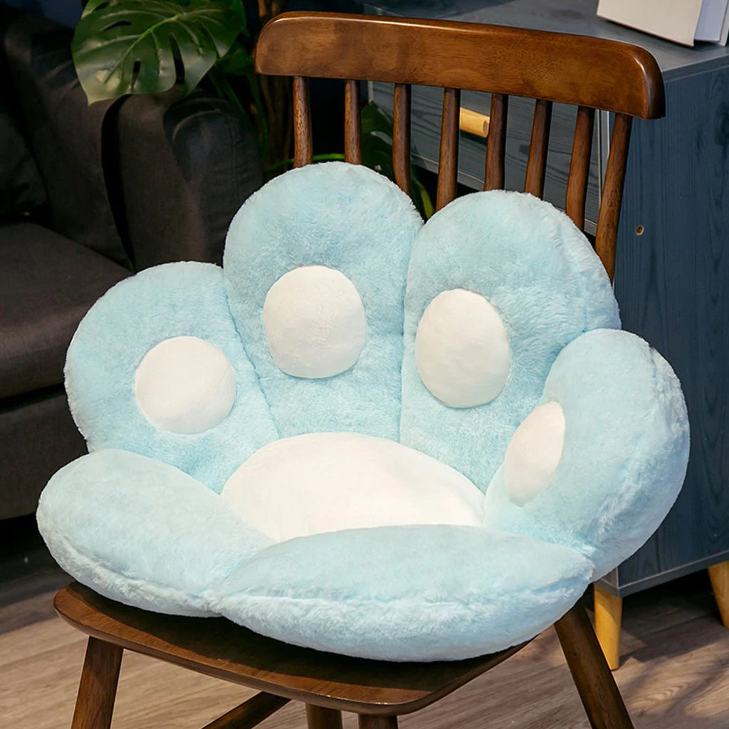 Kawaii Cute Pastel Paw Seat Cushions - Kawaiies - Adorable - Cute - Plushies - Plush - Kawaii