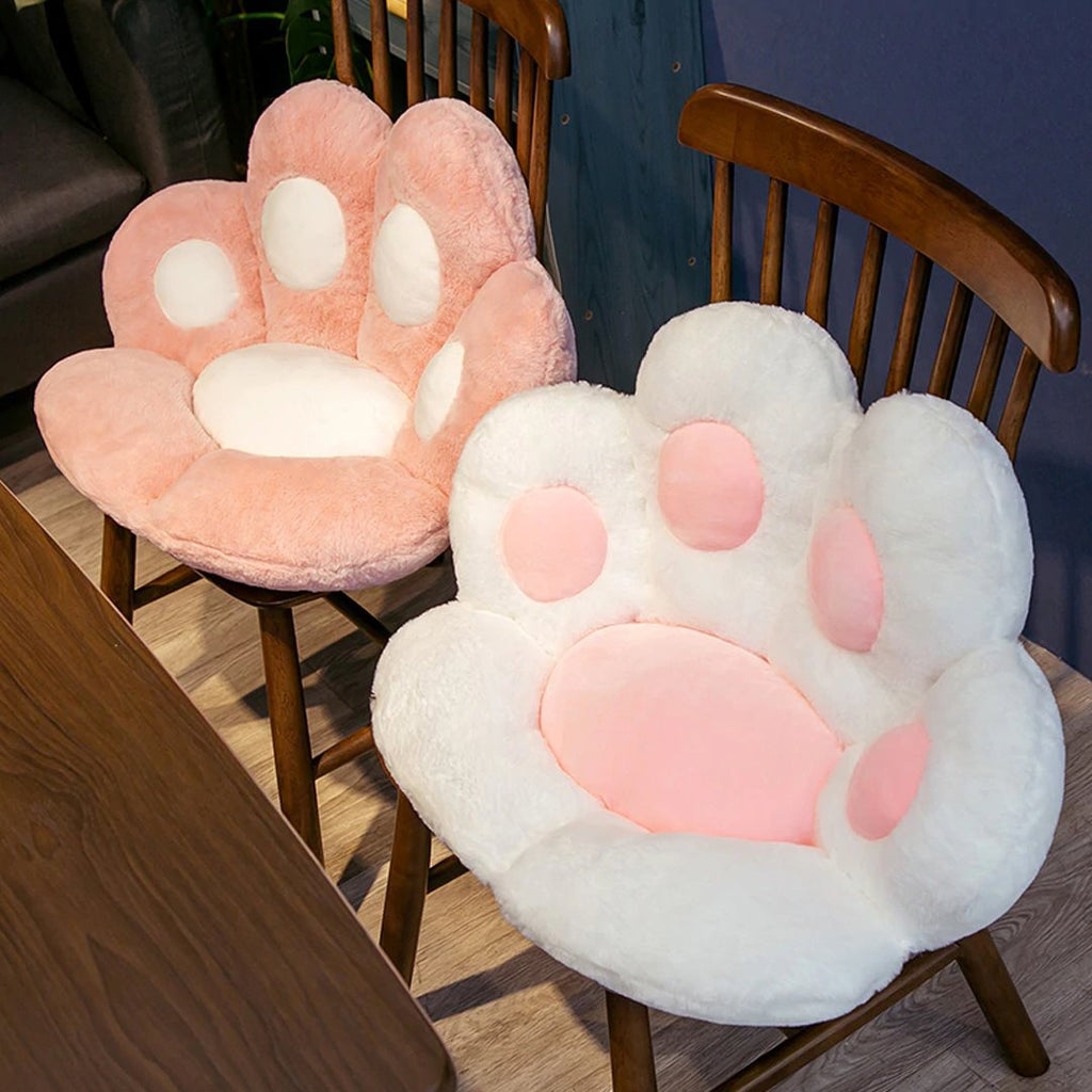 Kawaii Cute Pastel Paw Seat Cushions - Kawaiies - Adorable - Cute - Plushies - Plush - Kawaii