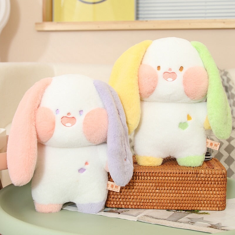 Peaches Melody & Mittens the Bunny Plushie Collection - Kawaiies - Adorable - Cute - Plushies - Plush - Kawaii
