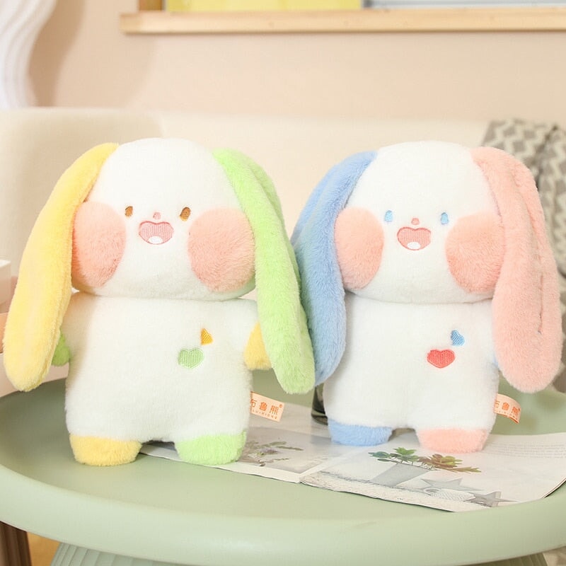 Peaches Melody & Mittens the Bunny Plushie Collection - Kawaiies - Adorable - Cute - Plushies - Plush - Kawaii