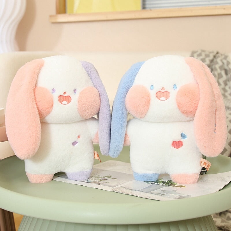 Peaches Melody & Mittens the Bunny Plushie Collection - Kawaiies - Adorable - Cute - Plushies - Plush - Kawaii