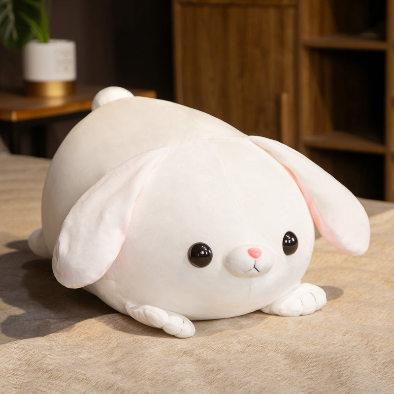 Cinnabun the Cuddly White Bunny Plushie – Kawaiies