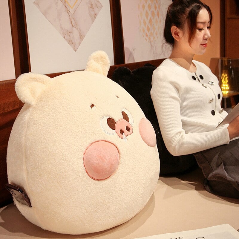 Perky Pigs Ball Plushie - Kawaiies - Adorable - Cute - Plushies - Plush - Kawaii