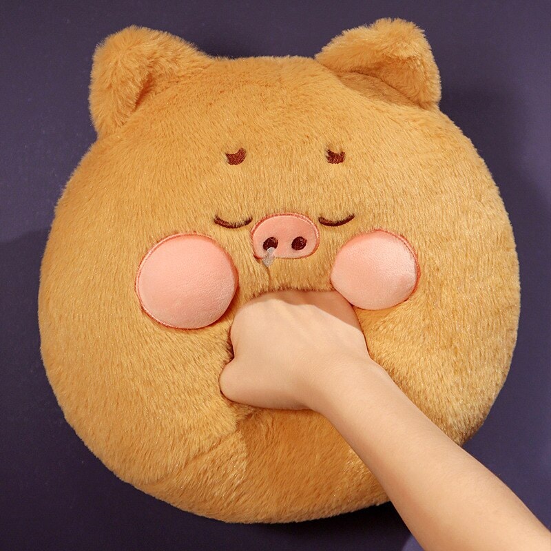 Perky Pigs Ball Plushie - Kawaiies - Adorable - Cute - Plushies - Plush - Kawaii