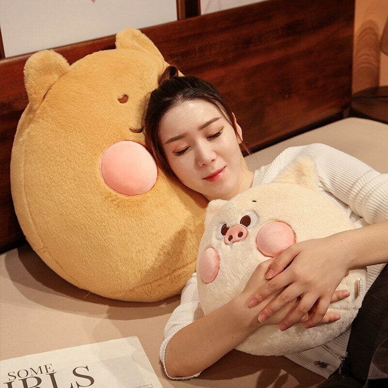 Perky Pigs Ball Plushie - Kawaiies - Adorable - Cute - Plushies - Plush - Kawaii