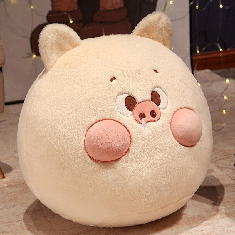 Perky Pigs Ball Plushie - Kawaiies - Adorable - Cute - Plushies - Plush - Kawaii