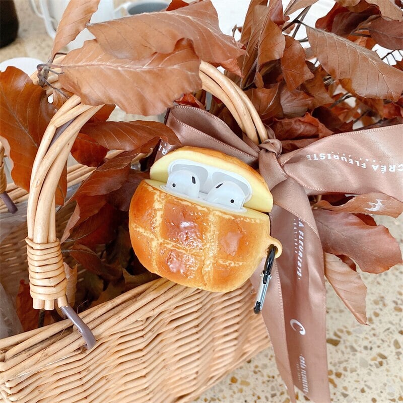 Pineapple Bread Airpods Case (1&2&Pro) | NEW - Kawaiies - Adorable - Cute - Plushies - Plush - Kawaii