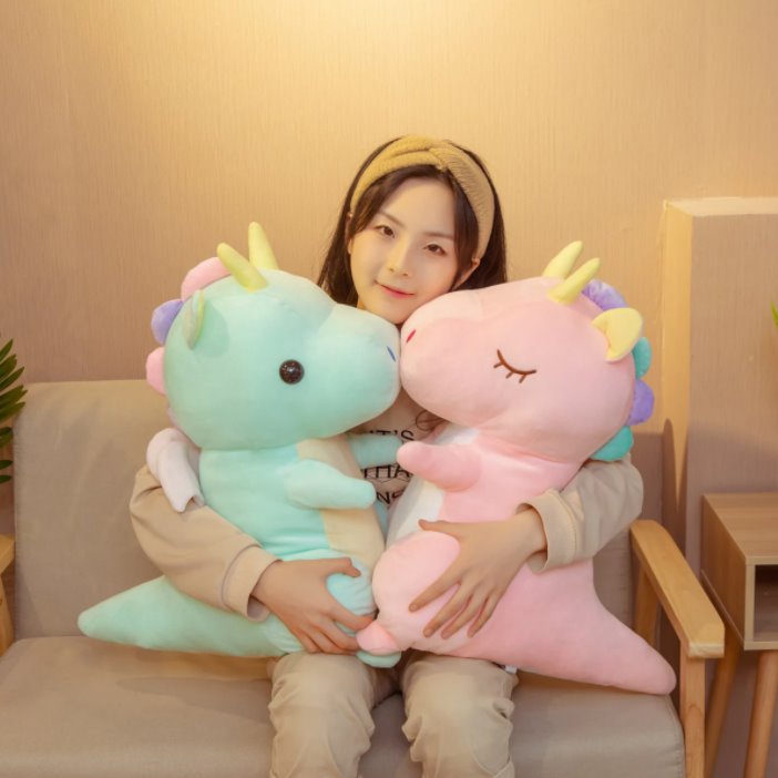 Piper and Blake the Pastel Dragon Friends - Kawaiies - Adorable - Cute - Plushies - Plush - Kawaii